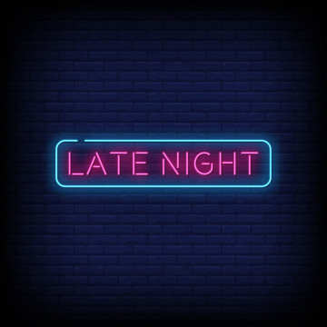 Late night .....